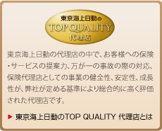 東京海上の TOP QUALITY とは